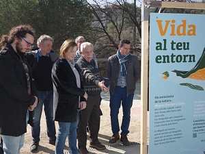 L’Ajuntament de Sant Vicenç dels Horts i l’Àrea Metropolitana de Barcelona (AMB) van inaugurar la 2a aula d’educació ambiental al Baix Llobregat i la 4a en el conjunt de la xarxa de parcs