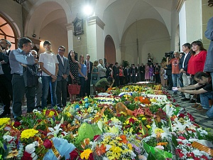 Com ja és tradició es farà la tradicional ofrena floral davant la tomba de Rafael Casanova
