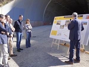 Va assistir a la presentació del projecte de construcció del túnel