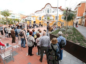 En el marc de l'Open House, Sant Joan Despí també ha organitzat itineraris guiats per mostrar el patrimoni arquitectònic de la ciutat