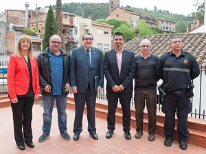 A l’acte hi va assistir el Conseller d’Interior de la Generalitat de Catalunya, Jordi Jané, 
