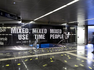 L’AMB, en col·laboració amb l’Institut d’Arquitectura Avançada de Catalunya (IAAC), presenta la mostra “Mixed Use, Mixed Time, Mixed People” a l’espai Mercè Sala de TMB