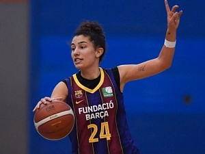 Ainhoa López, jugadora del Barça CBS
