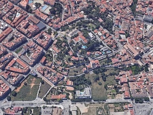Pla urbanístic de la vessant Est del Puig del Castell