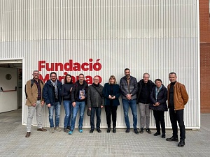Garriga també ha visitat la Fundació Marianao