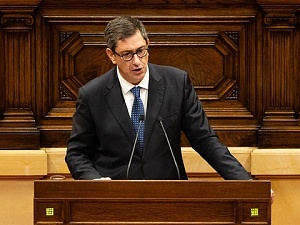 Antonio Gallego, al Parlament de Catalunya