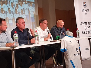 Després de vuit anys a la banqueta de l’AE Prat, Pedro Dólera va anunciar de forma oficial la seva marxa de l’entitat