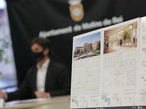 L’Ajuntament de Molins de Rei va presentar el resultat dels concurs d’idees per a seleccionar la  millor proposta per la construcció de la nova  residència per  gent gran
