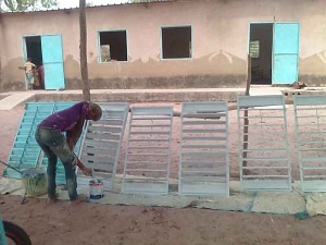 Al Karia ha fet arribar a l’Ajuntament les imatges dels treballs de condicionament d’aquest centre escolar senegalès