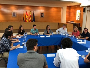 Reunió a l'Ajuntament de Cervelló