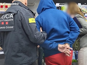 ls Mossos d’Esquadra van detenir entre els dies 19 i 21 de març sis homes i una dona per pertinença a grup criminal i furts a establiments de tota Catalunya