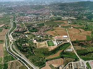 Aquesta és la zona afectada en els termes municipals de Sant Boi de Llobregat i Santa Coloma de Cervelló